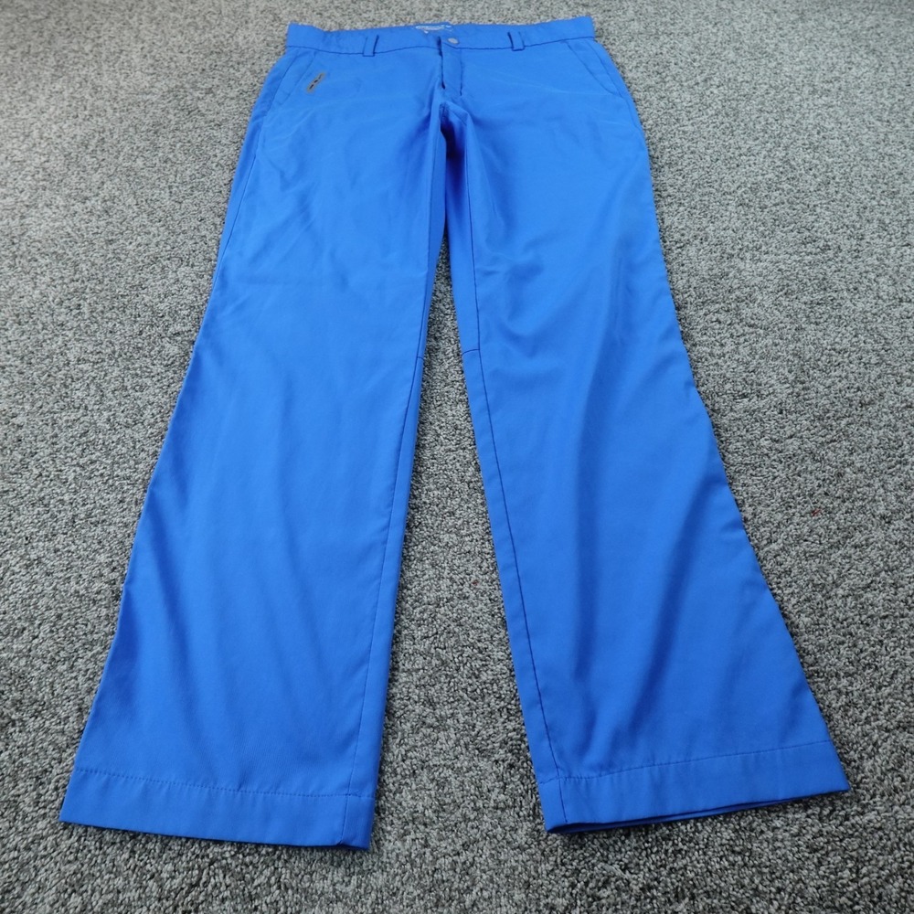 Nike Pants Mens 35X32 Blue Golf Tour Performance Chino Tech Dri Fit Stretch